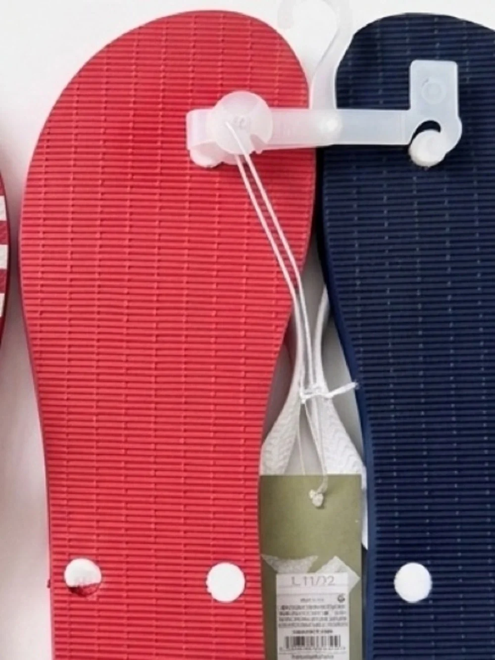 Goodfellow & Co Kids' USA Flip Flops - Red, White & Blue Stars & Stripes